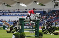Kent Farrington riding at Dublin grand prix