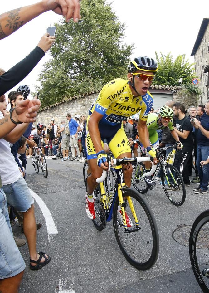 Romain Kreuziger on the final climb