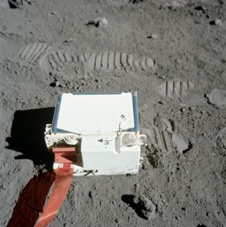 The Lunar Atmosphere Composition Experiment (LACE), deployed by Apollo 17 astronauts in 1972, provided the first measurements of helium in the moon's atmosphere.
