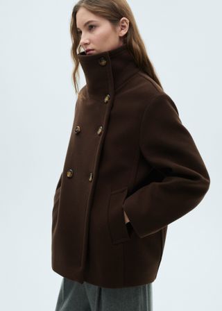 Short Virgin Wool Coat - Women | Mango Usa