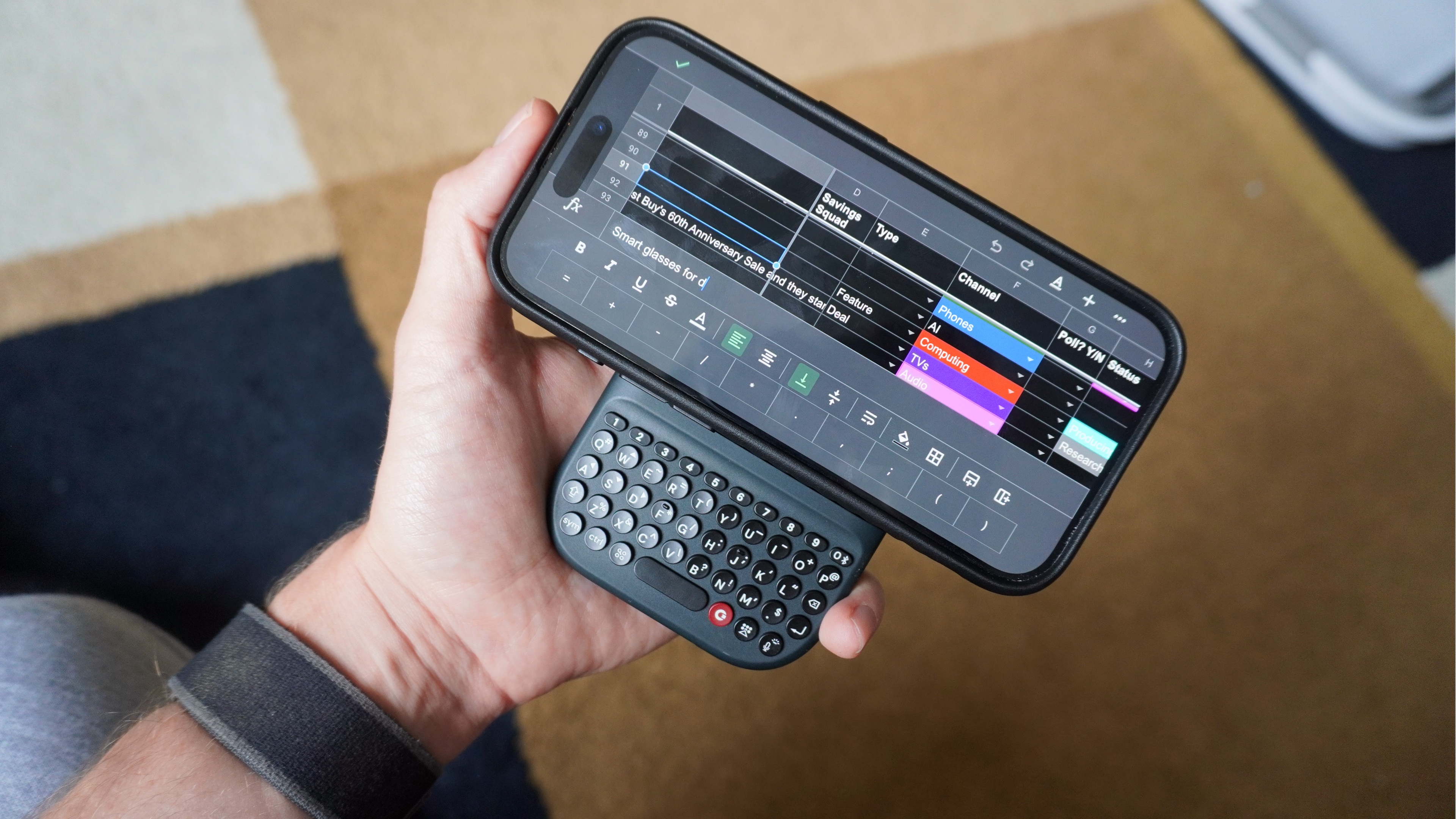 Clicks Power Keyboard
