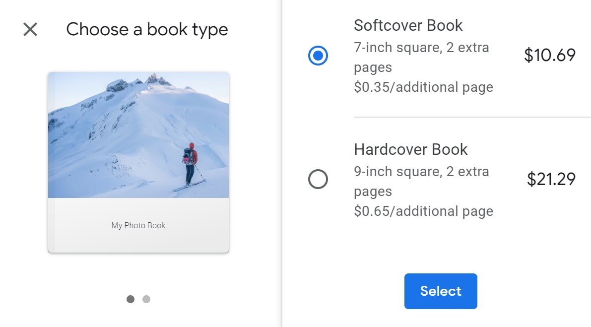 Google Photos Book