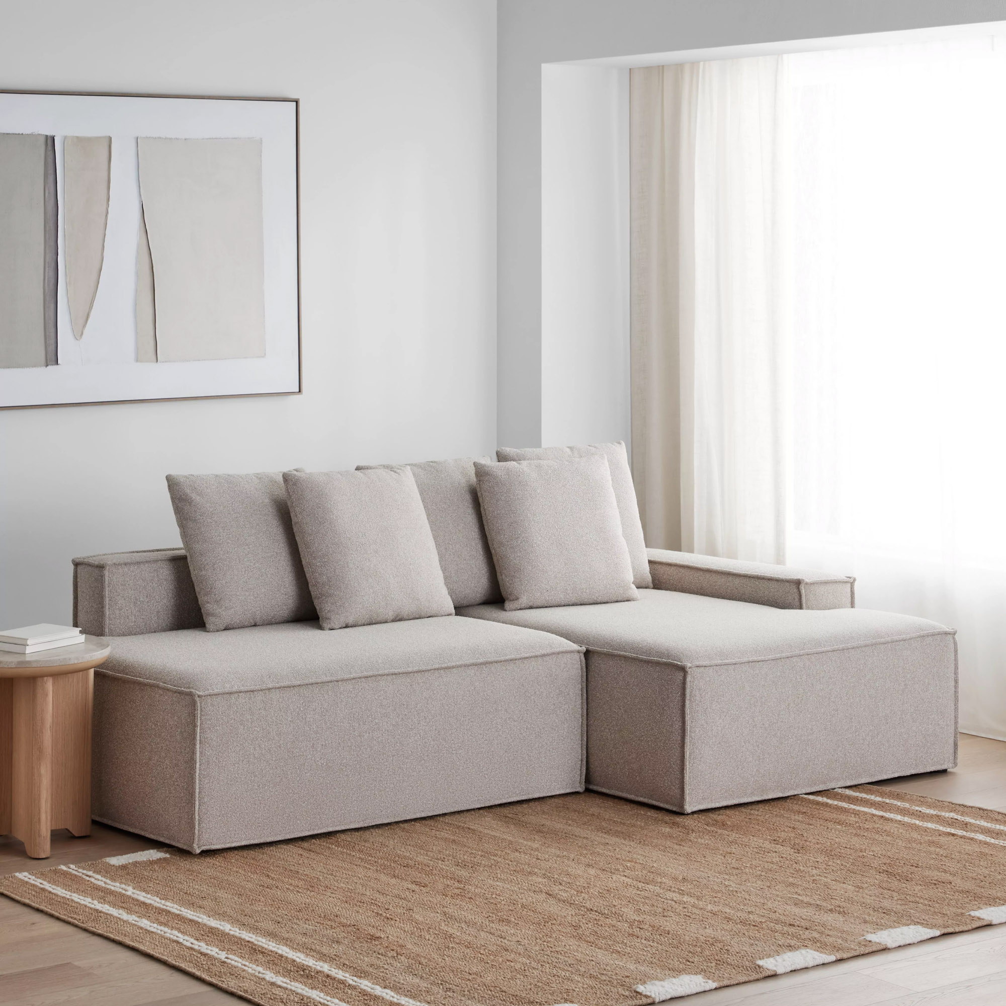 John Lewis Loft Chaise sofa bed