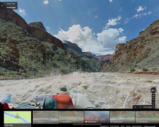 Google street view of Colorado River