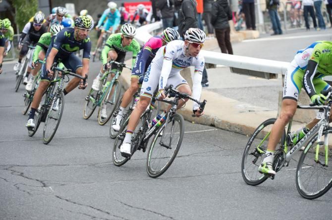 Rui Costa (Lampre-Merida) was close the the win today but had to settle for second place