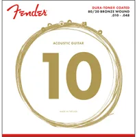Fender Dura-ToneSteel core | 80/20 bronze | Dura-Tone coating