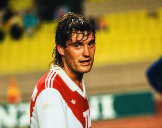 Glenn Hoddle at Monaco during the 1987/88 season