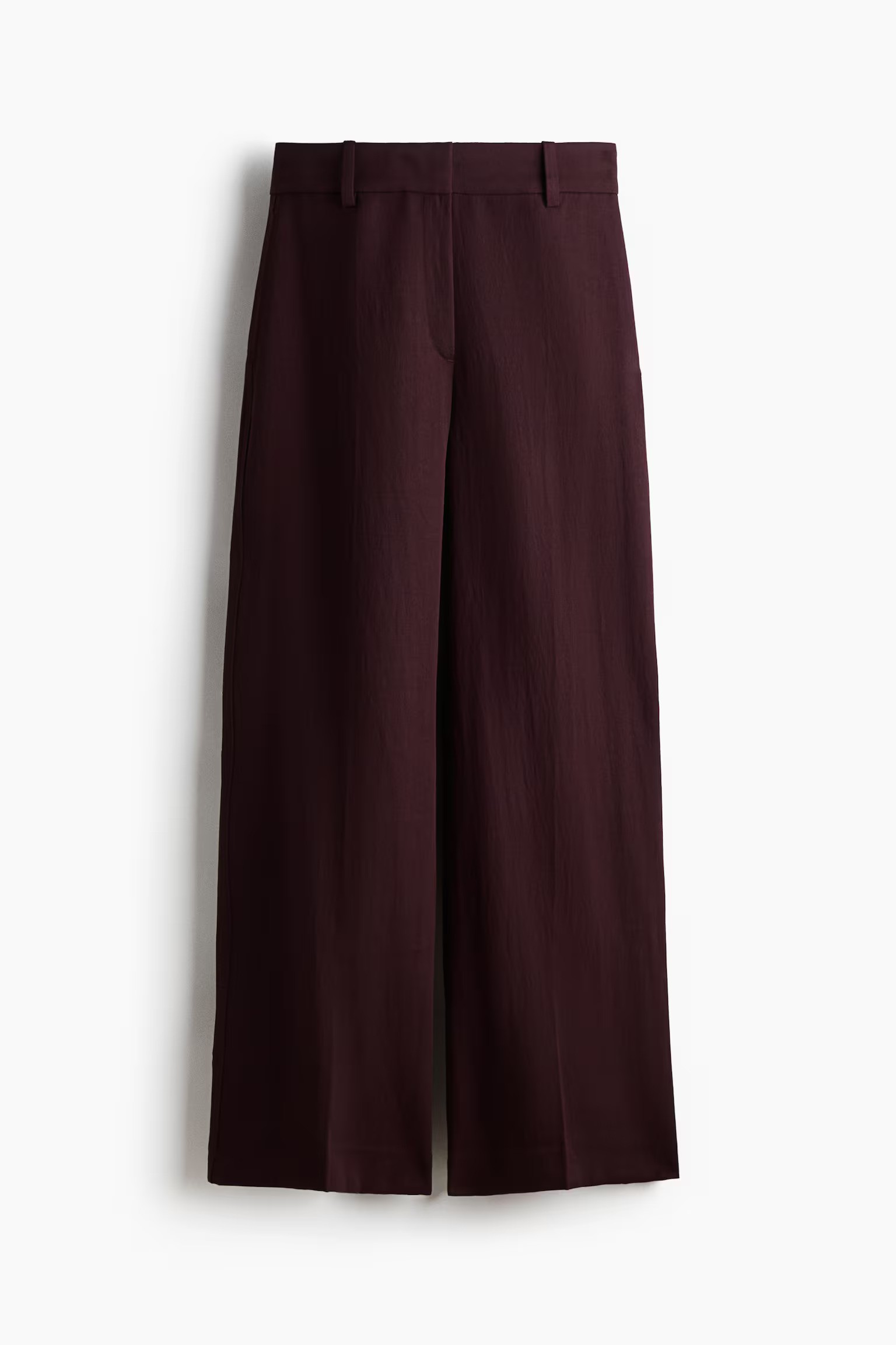 hm, Wide Linen-Blend Trousers