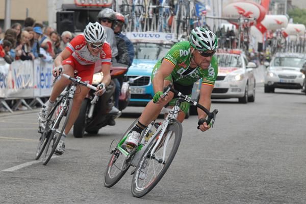 The experienced Niko Eeckhout (An Post - Sean Kelly) has a great race face.