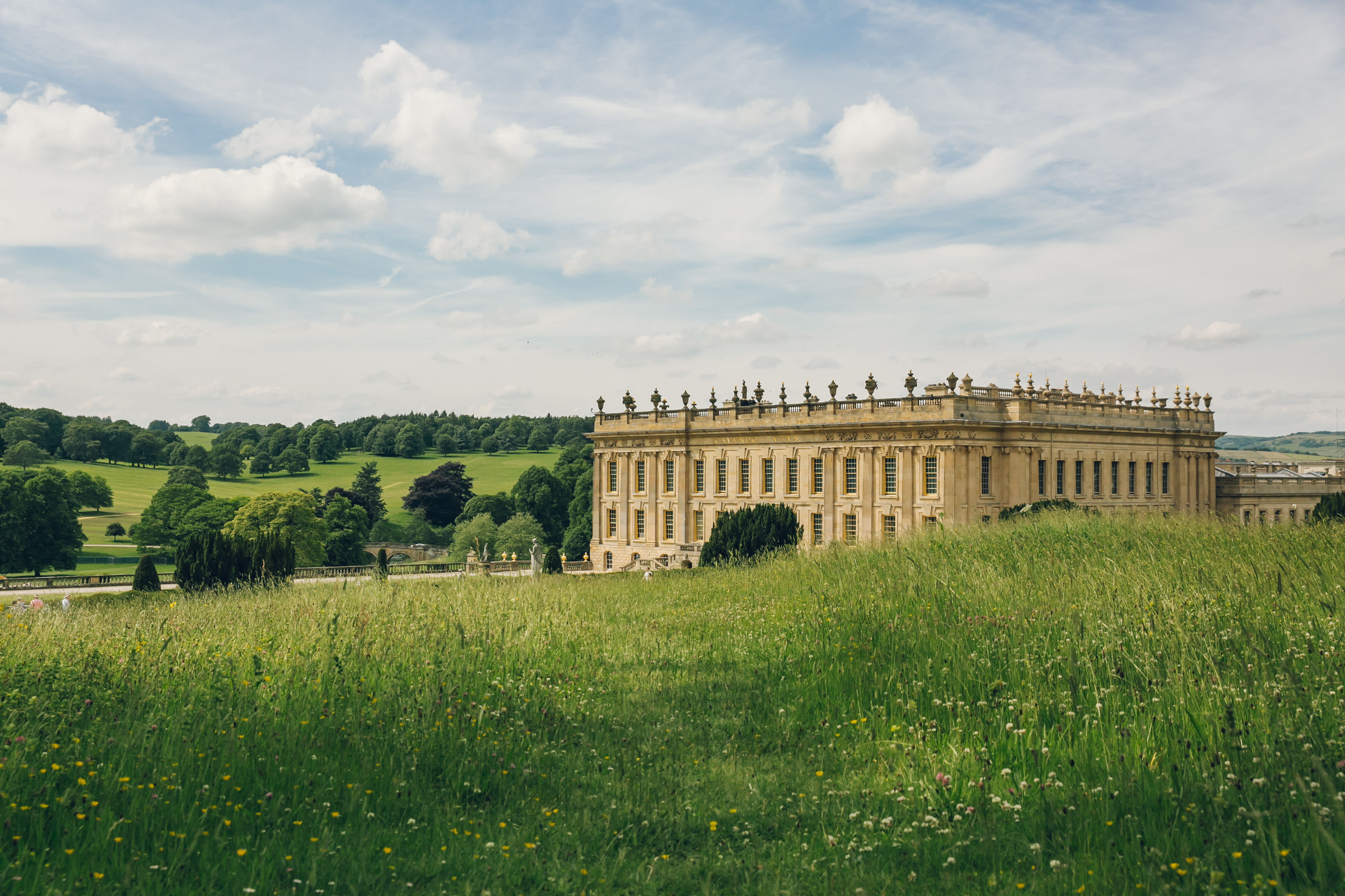 Exterior, Chatsworth House.
