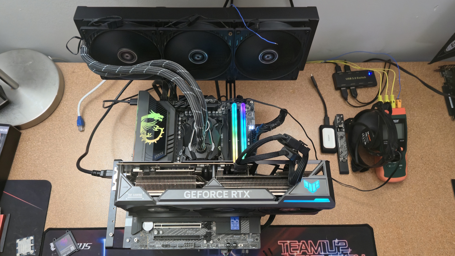 MSI X870E Carbon Max Wifi - Test Bed