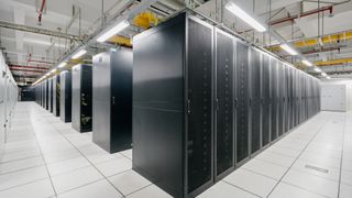 A picture of servers