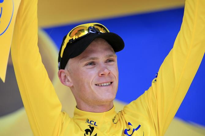 Christopher Froome (Sky) goes into the final TT still in the race lead