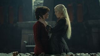 Rhaenyra and Luke in House of the Dragon episode 10