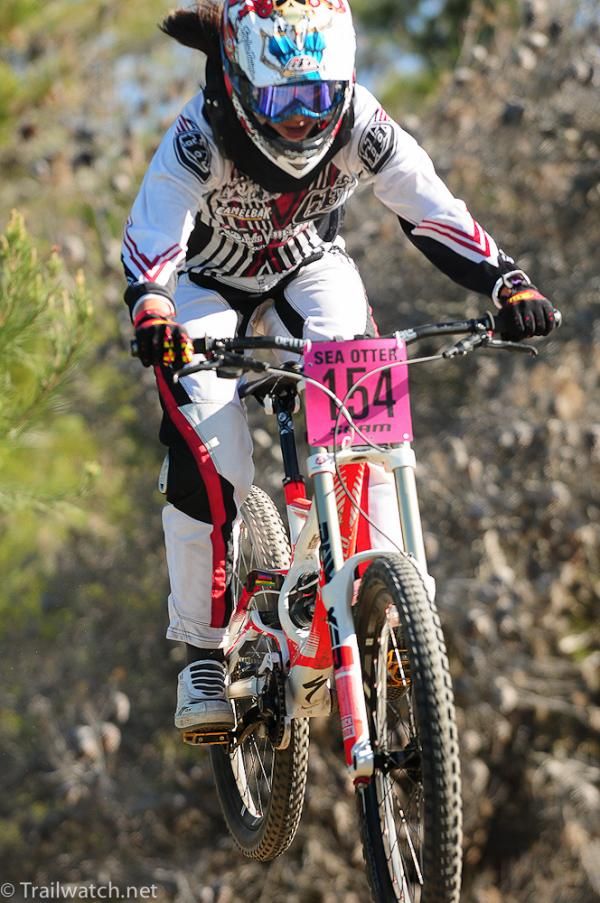 Cierra Smith soars through the trees
