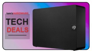 Tech Deals cover featuring a 28TB Seagate Expansion Desktop HDD