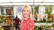 TV Presenter Holly Willoughby attends the Chelsea Flower Show 2018 on May 21, 2018 in London, England