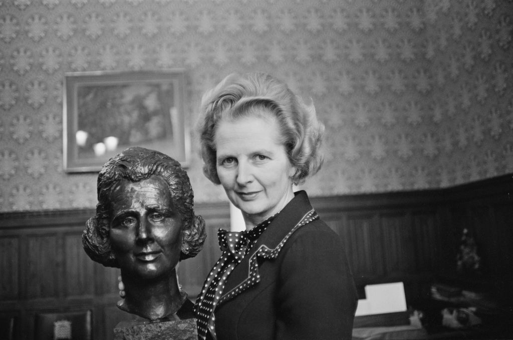 Margaret Thatcher, British Conservative Party politician and Leader of the Opposition