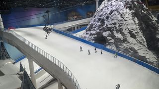 World's largest indoor ski resort Shanghai L*SNOW Indoor Skiing Theme Resort China