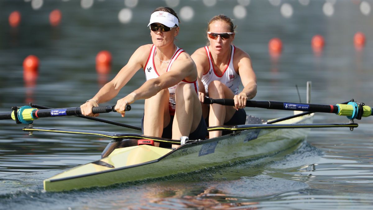 Helen Glover and Heather Stanning