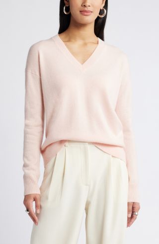 V-Neck Cashmere Sweater