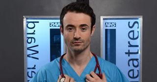 Joe McFadden plays Raf di Lucca in Holby City