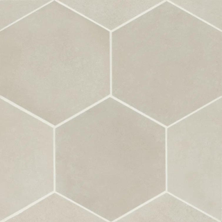 Tan hexagonal tile from Wayfair
