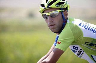 Vincenzo Nibali (Liquigas - Cannondale) went on the attack on stage 2