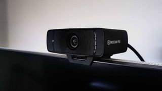 Elgato Facecam Pro on monitor