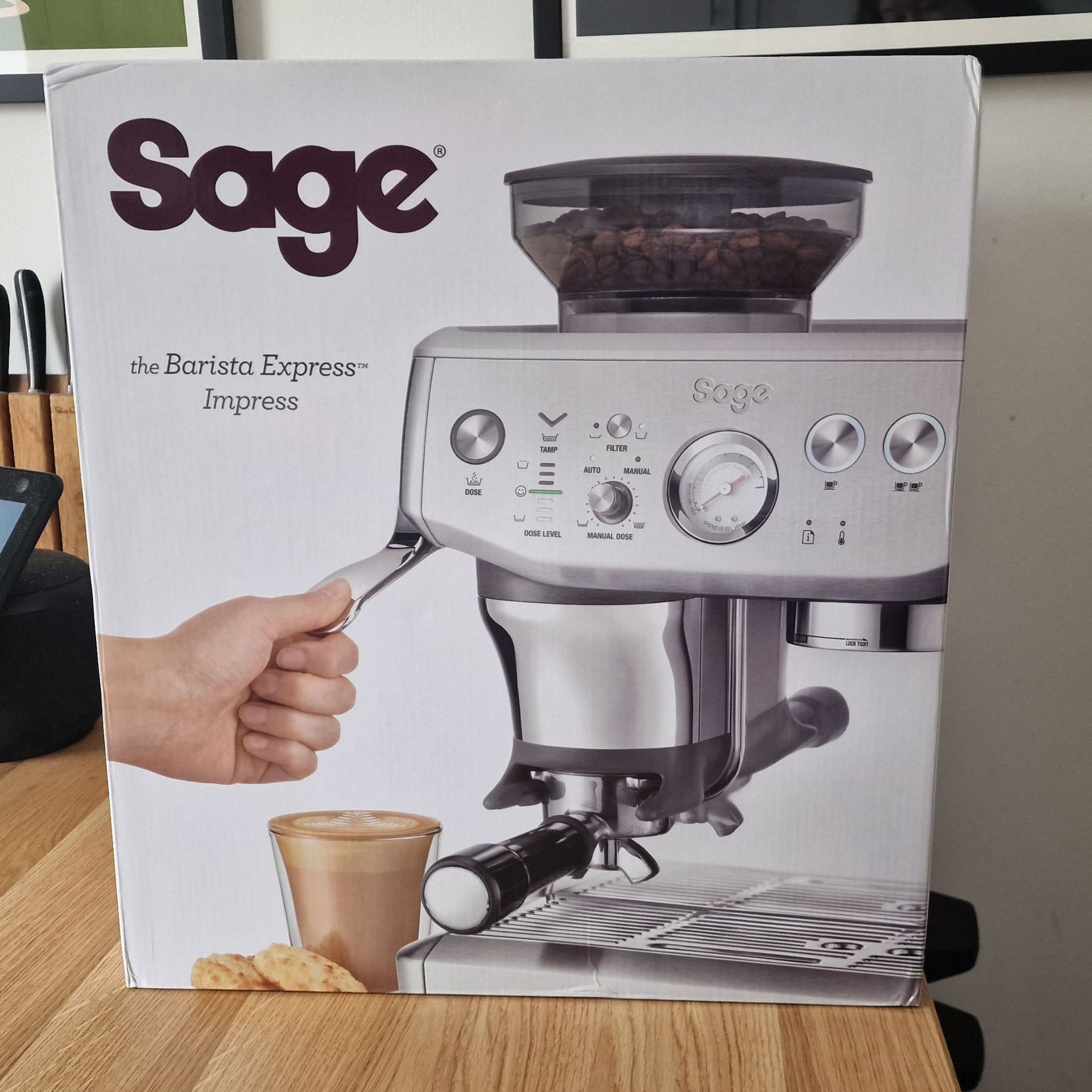 Sage Barista Express Impress review a triumph for tidy kitchens Ideal Home