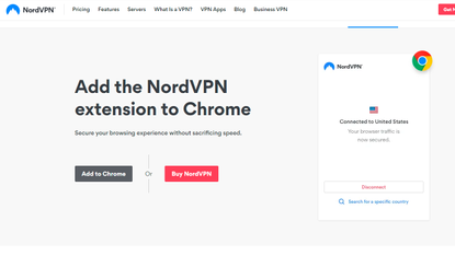 nordvpn google chrome extension