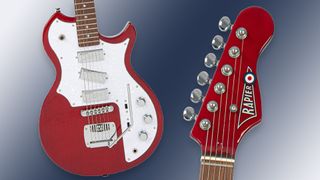 The Rapier Deluxe channels both Strat and Les Paul inspiration into one guitar