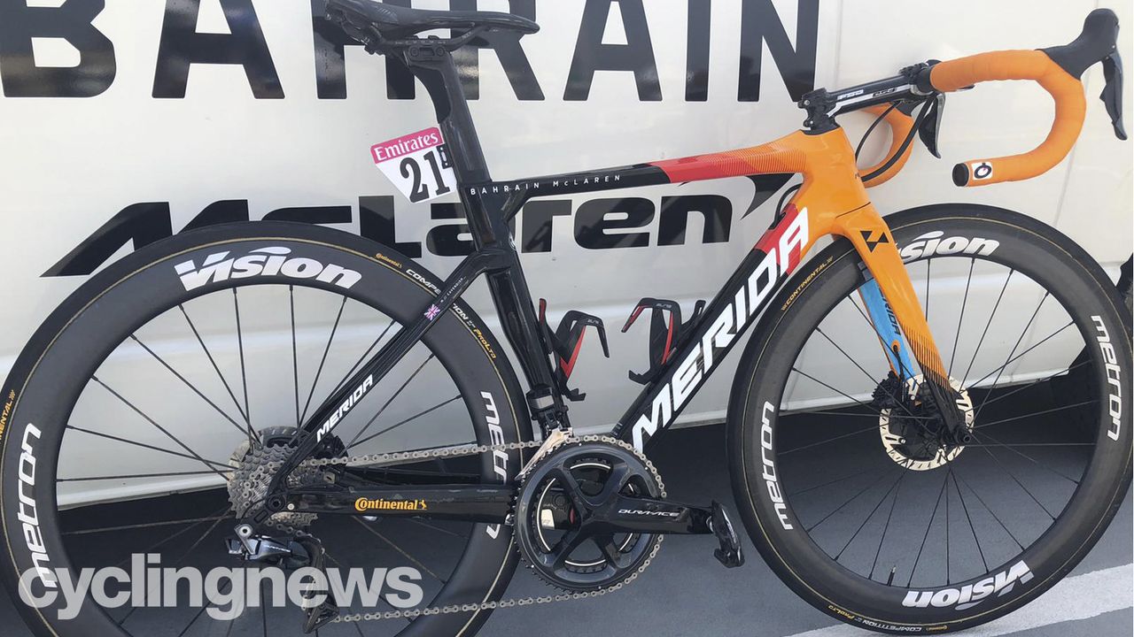 Mark Cavendish's Merida Reacto