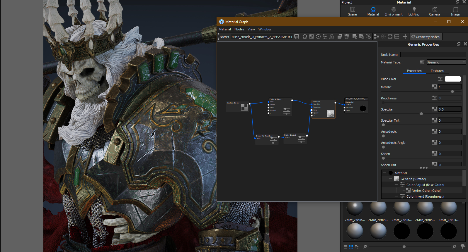 Alessandro Paladdino's tutorial to make a collectible 3D figurine of King Leoric