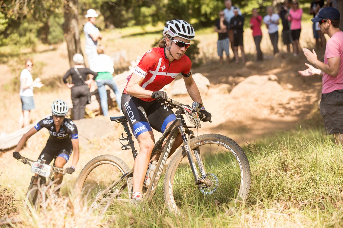 Annika Langvad and Ariane Kleinhans dominated the women's race