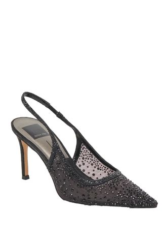 Kaye Crystal Pointy Toe Slingback Pump