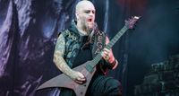 Silenoz of Dimmu Borgir performs at Tons Of Rock 2025
