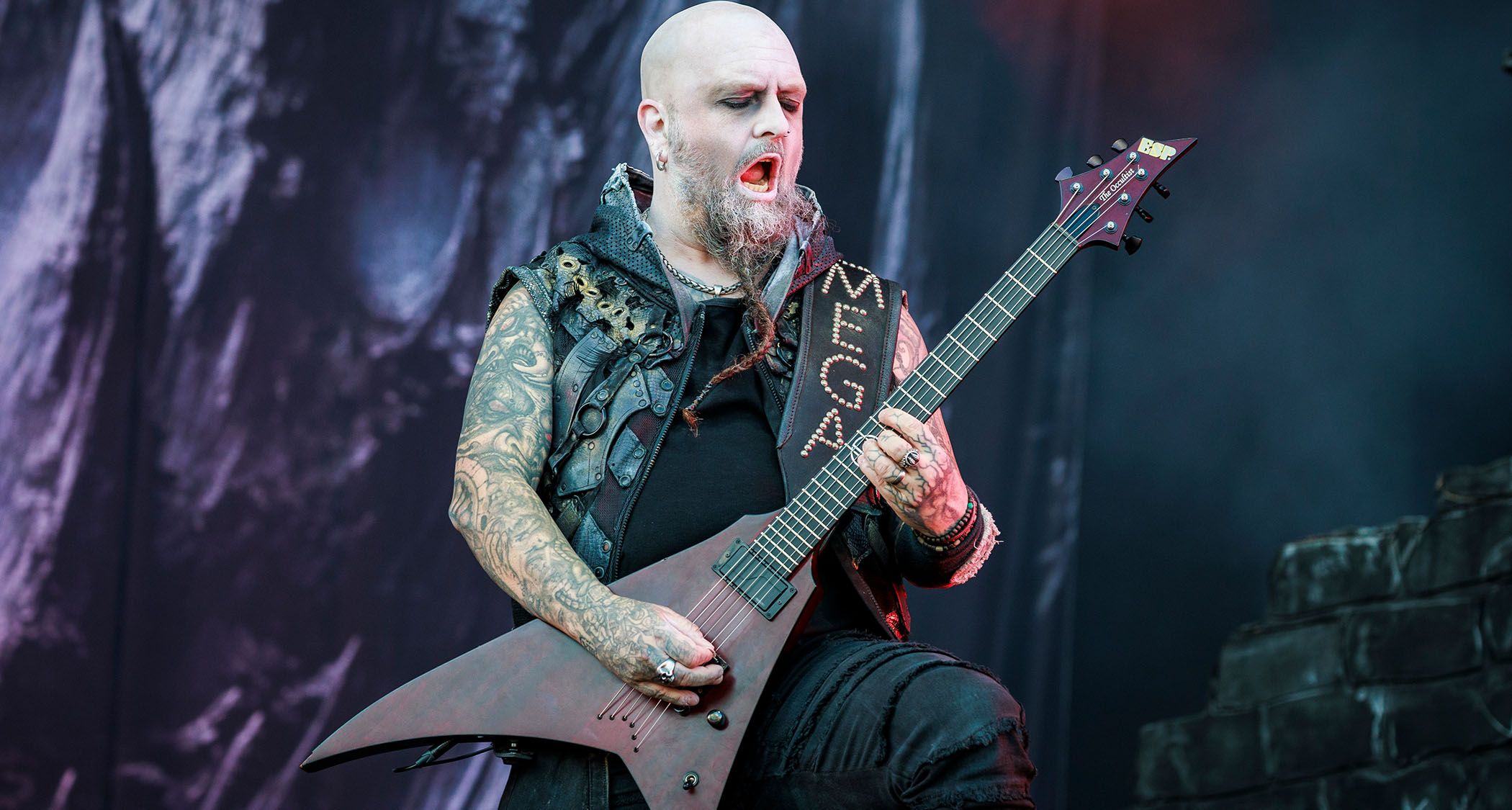 Dimmu Borgir’s Silenoz on playing a guitar inspired by a shark – and why you can be black metal and still love the blues