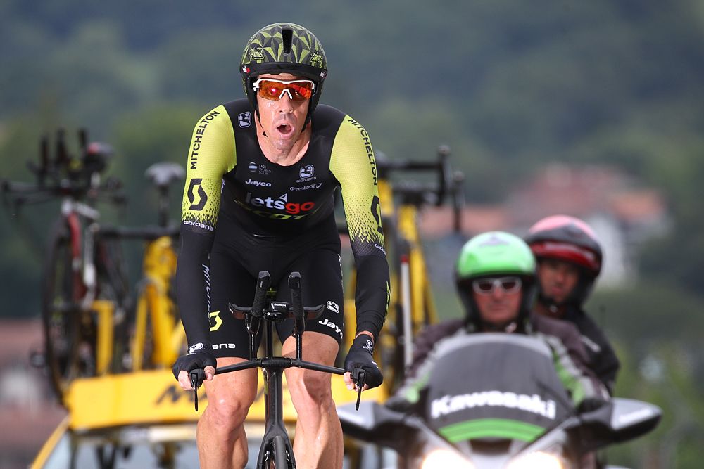 Mathew Hayman (Mitchelton-Scott) during the stage 20 time trial