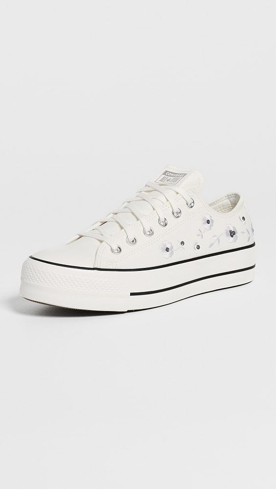 Chuck Taylor All Star Lift Platform Sneakers - Vintage White/barely Grey