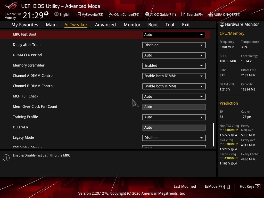 Asus ROG Strix Z490-I Gaming