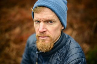 Viltrox AF 35mm F1.2 LAB lens sample gallery: man in blue beanie hat