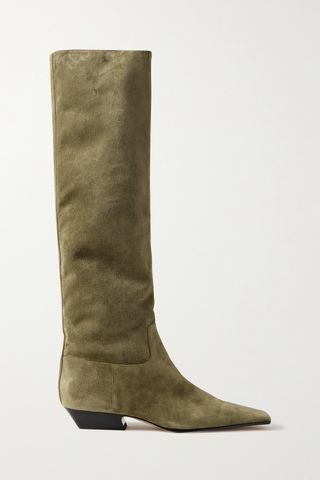 Marfa Suede Knee Boots