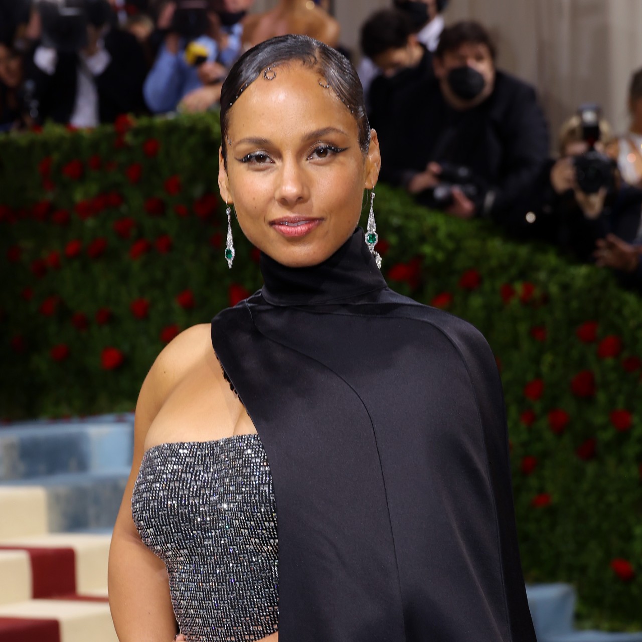 Alicia Keys Namesake Makeup Line on the 2022 Met Gala Red Carpet | Marie Claire