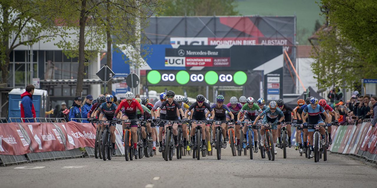 Start of women;s race