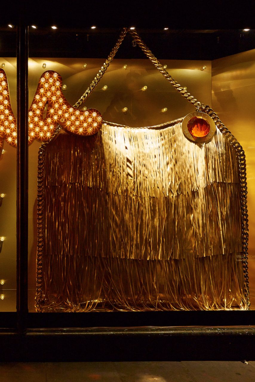 Harrods Handbag Narratives window displays