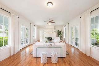 white living room in Miami