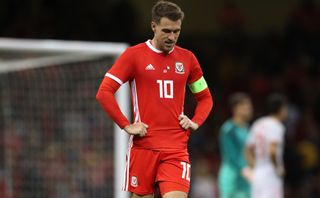 Aaron Ramsey is working his way back to fitness