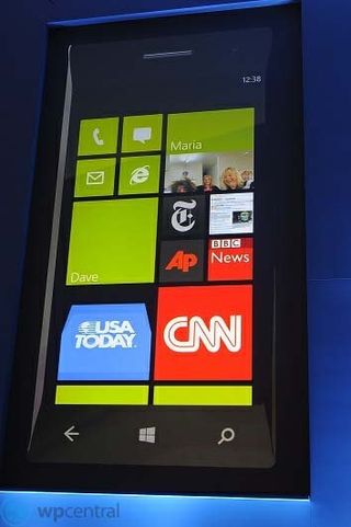 Windows Phone 8 Start Screen