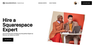 Screenshot of Squarespace Circle content